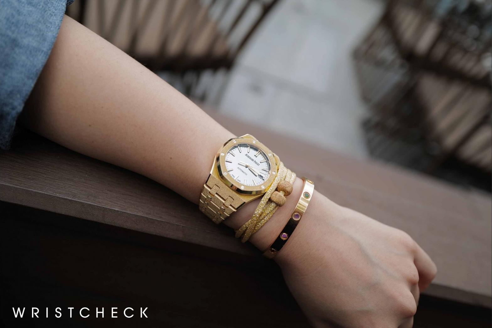 Lung Lung Thun wearing AP x Carolina Bucci